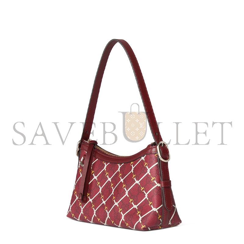 GUCCI GG EMBLEM SMALL SHOULDER BAG 847450 (22*14*8cm)